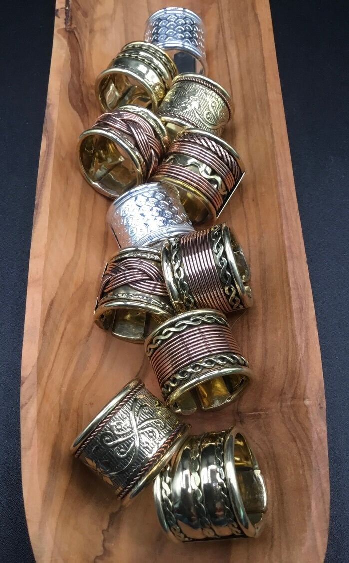 Copper & Brass Rings - Assorted Designs
