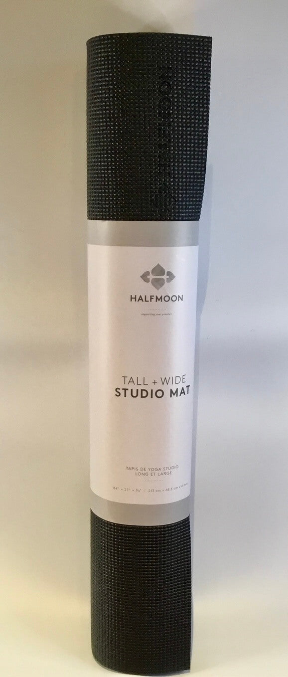 Halfmoon Tall & Wide Essentail Studio Mat-Charcoal