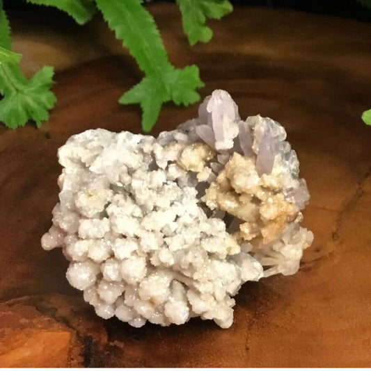 Quartz Crystal with Amethyst Specimen