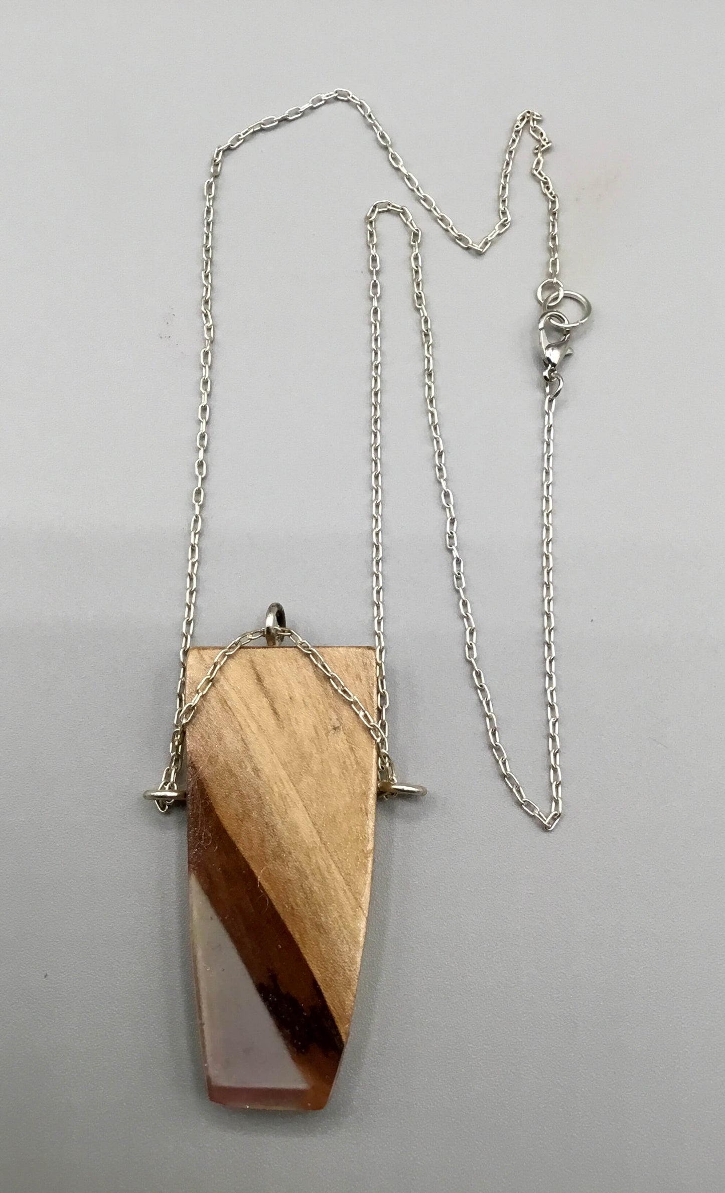 Resin and Wood Necklaces