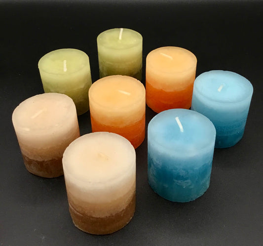 Zenature Elemental Pillar Candles